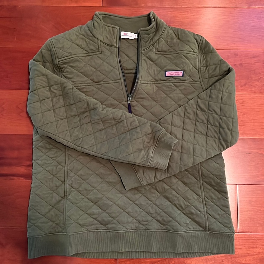 Vineyard Vines Quilted Half Zip